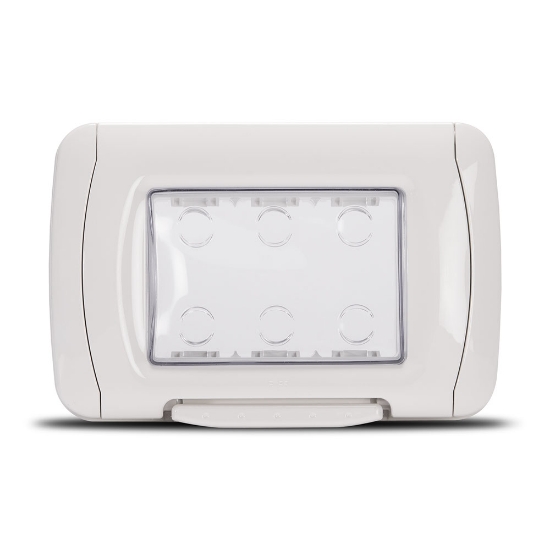 Imagine Ramă ornament 3M alb System - GEWISS | GW22451