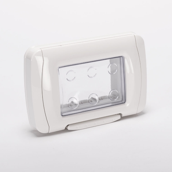 Imagine Ramă ornament 3M alb System - GEWISS | GW22451