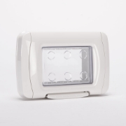 Imagine Ramă ornament 3M alb System - GEWISS | GW22451