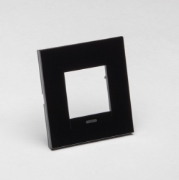 Imagine Ramă ornament 2M negru Chorus - GEWISS | GW16422TN