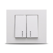 Imagine Comutator 10A alb Grano - OVIVO | 400-010200-203