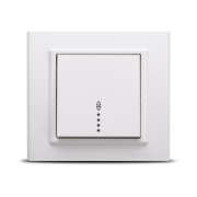Imagine Întrerupător cap scară 10A alb Mina - OVIVO | 401-010200-210