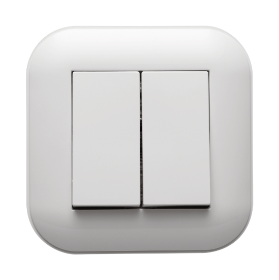 Imagine Comutator 10A alb Loft - OVIVO | 404-010201-202