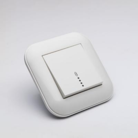 Imagine Întrerupător cap scară 10A alb Loft - OVIVO | 404-010201-210