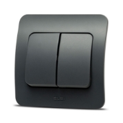 Imagine Comutator 10A antracit Jazz - ELBI
