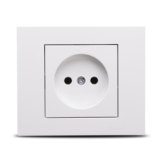 Imagine Priză fără contact de protecție 16A alb Grano - OVIVO | 400-010300-215