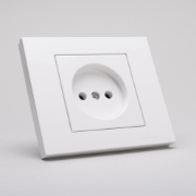 Imagine Priză fără contact de protecție 16A alb Grano - OVIVO | 400-010300-215