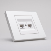 Imagine Priză date RJ45 Cat6 alb Grano - OVIVO | 400-010300-230