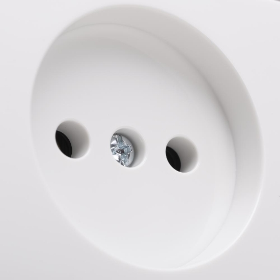 Imagine Priză fără contact de protecție 16A alb Mina - OVIVO | 401-010300-215