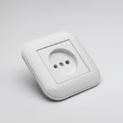 Imagine Priză fără contact de protecție 16A alb Loft - OVIVO | 404-010301-215