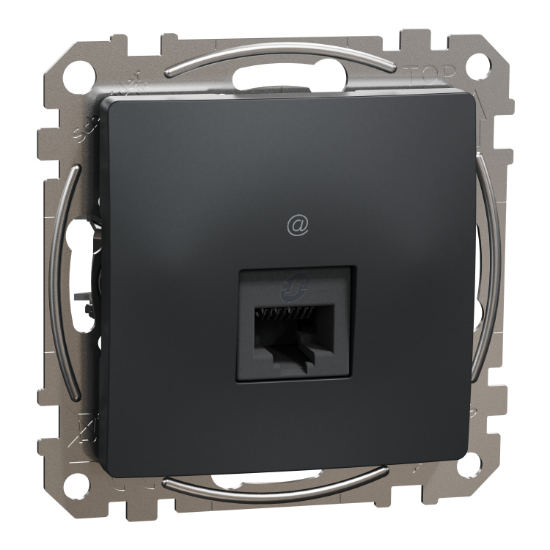Imagine Priză date RJ45 Cat6 antracit Noua Sedna - SCHNEIDER