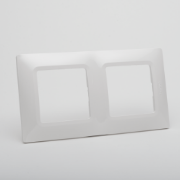 Imagine Ramă 2 posturi alb Salbei - LEGRAND