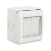 Imagine Comutator aplicat 10A IP55 gri PT IP55 - TOTAL GREEN | 1202.101