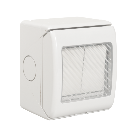 Imagine Comutator aplicat 10A IP55 gri PT IP55 - TOTAL GREEN | 1202.101