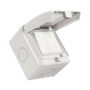 Imagine Comutator aplicat 10A IP55 gri PT IP55 - TOTAL GREEN | 1202.101