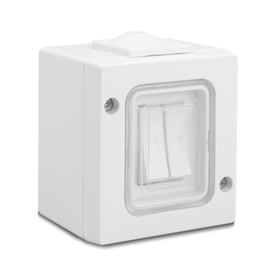 Imagine Comutator aplicat 10A IP54 gri - NOVELITE | NV-1202.011