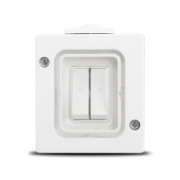 Imagine Comutator aplicat 10A IP54 gri - NOVELITE | NV-1202.011