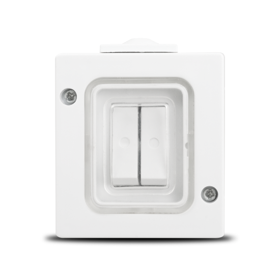 Imagine Comutator aplicat 10A IP54 gri - NOVELITE | NV-1202.011