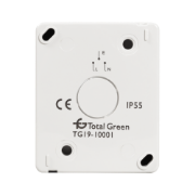 Imagine Priză Schuko aplicată 16A IP55 gri PT IP55 - TOTAL GREEN | 1204.101