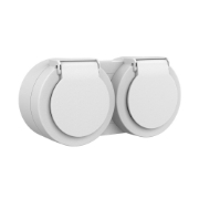 Imagine Priză Schuko cu capac aplicată 16A IP54 gri Xone - OVIVO