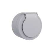 Imagine Priză Schuko cu capac aplicată 16A IP54 gri Xone - OVIVO | 406-240000-249