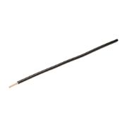 Imagine Conductor rigid cupru, FY 6 mm², negru – colac