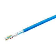 Imagine Cablu de date, F/FTP CAT6A BLUE LSZH CUPRU-500M RECBER 506047 vechi/506259 nou 