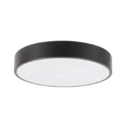 Imagine Plafoniera Flux LED 28W 2660LM IP20, negru, Erste