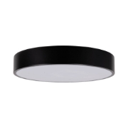 Imagine Plafoniera Flux LED 28W 2660LM IP20, negru, Erste