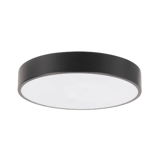Imagine Plafoniera Flux LED 38W 3610lm IP20, negru, Erste
