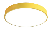 Imagine Plafonieră Macaron 52W CCT3000-6000K LED, galben, Erste