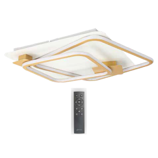 Imagine Plafonieră Magnus LED 92W 6400lm CCT3000-6500K, Erste
