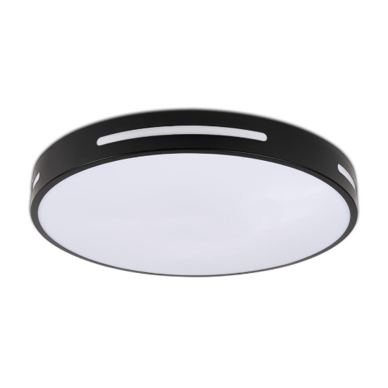 Imagine Plafonieră Libra 26W 40cm 4000K, negru, Erste