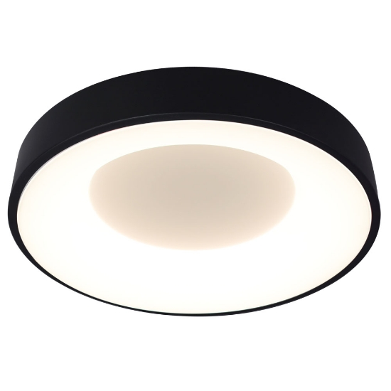 Imagine Plafoniera Lind LED 32W 4000K IP20, negru, Erste