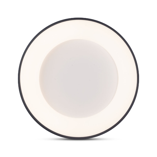 Imagine Plafoniera Lind LED 32W 4000K IP20, negru, Erste