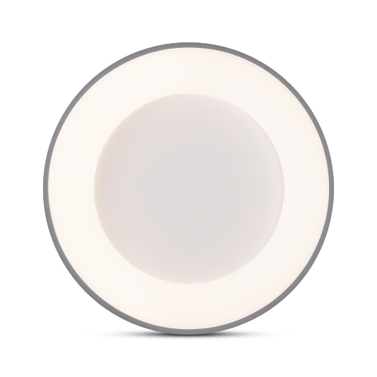 Imagine Plafoniera Lind LED 50W 4000K 48cm IP20, gri, Erste