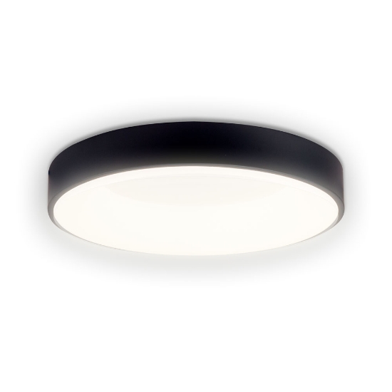 Imagine Plafoniera Lind LED 50W 4000K 48cm IP20, negru, Erste