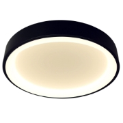 Imagine Plafoniera Lind LED 62W 4000K 60cm IP20, negru, Erste