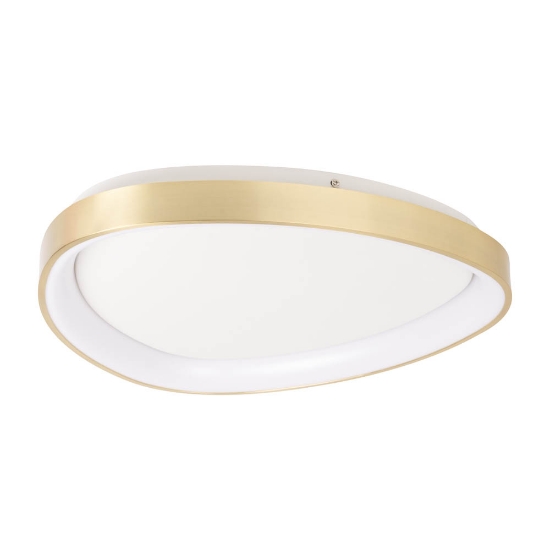 Imagine Plafonieră Mars 35W 1750lm 3000K  420x70mm, auriu, Erste