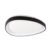 Imagine Plafonieră Mars 35W 1750lm 3000K 420x70mm, negru, Erste