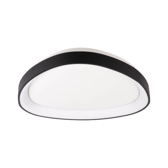 Imagine Plafonieră Mars 35W 1750lm 3000K 420x70mm, negru, Erste