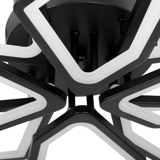 Imagine Plafoniera Maxi LED 110W IP20, negru, Erste