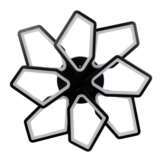 Imagine Plafoniera Maxi LED 110W IP20, negru, Erste