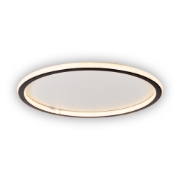 Imagine Plafoniera Mia LED 68W 50cm 3000-6000K, negru, Erste