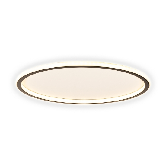 Imagine Plafoniera Mia LED 60W 60cm 3000-6000K, negru, Erste