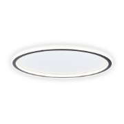 Imagine Plafoniera Mia LED 60W 60cm 3000-6000K, negru, Erste