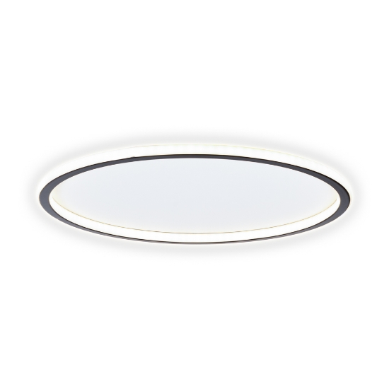 Imagine Plafoniera Mia LED 60W 60cm 3000-6000K, negru, Erste