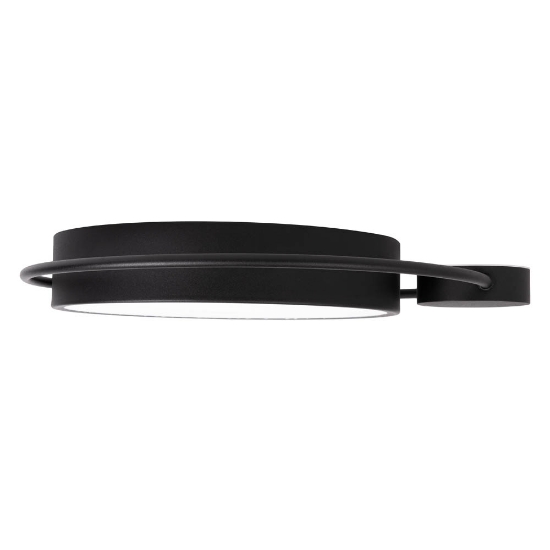 Imagine Plafonieră Moon 28W 1400lm 3000K 440x70mm, negru, Erste