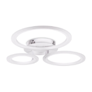 Imagine Plafoniera Pearl LED 40W 3CCT cu telecomanda, alb, Erste