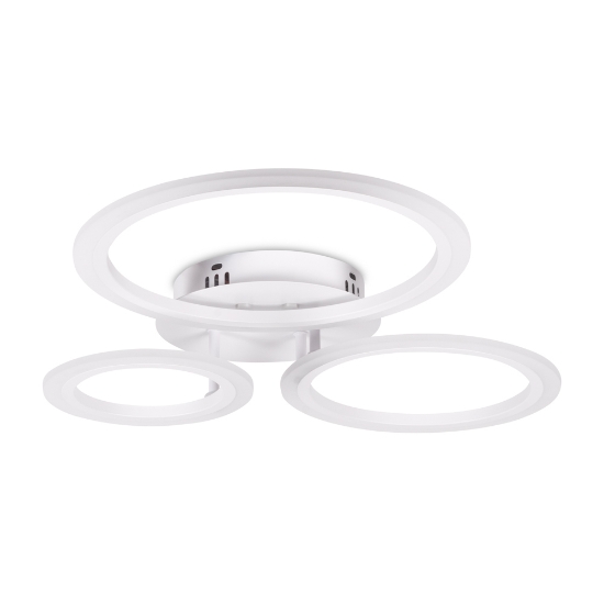 Imagine Plafoniera Pearl LED 40W 3CCT cu telecomanda, alb, Erste